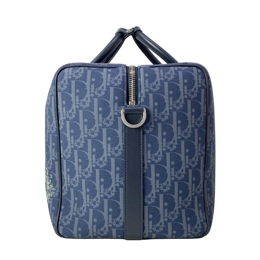 Christian Dior DIOR/ChristianDior Rango 50 Boston Bag Navy Dark Navy Multi - Picture 4 of 16